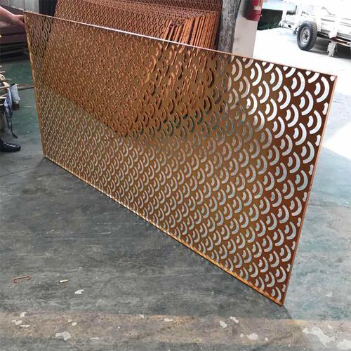 雕花鋁單板佛山廠家墻面裝飾材料鋁雕花板定制