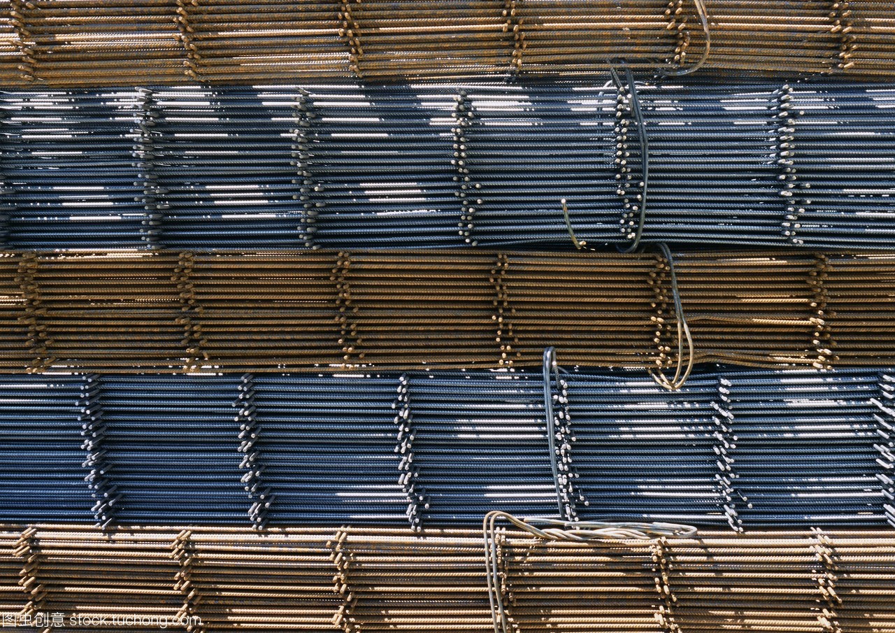 鋼建筑材料特寫