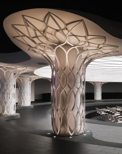 廣州市普森裝飾材料 產品展廳 >上海市普森建材鋁樹造型鋁方