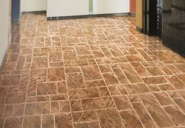 浦隆diy免膠石塑地板 浦隆地板 亮相上海展覽會