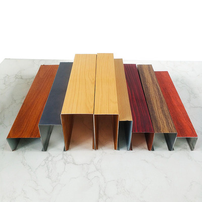 廠家直賣鋁方通吊頂商場室內(nèi)外墻工程裝飾材料天花鋁扣板格柵