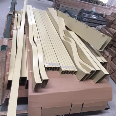 木紋鋁方通-型材鋁方管-木紋窗花