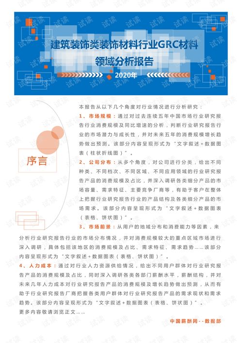 2020年建筑裝飾裝飾材料行業(yè)grc材料領(lǐng)域行業(yè)分析報告 市場調(diào)查報告 .pdf