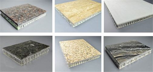 定制酒店行政樓房室內外幕墻大理石鋁蜂窩板-石材鋁蜂窩復合板